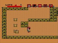 une photo d'Ã©cran de Aztec Adventure sur Sega Master System